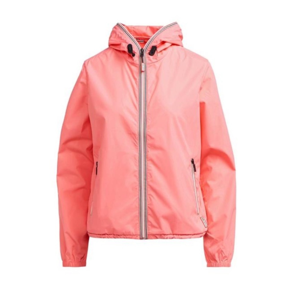 Hunter Lightweight Packable Hooded Jacket In Pink… - image 1